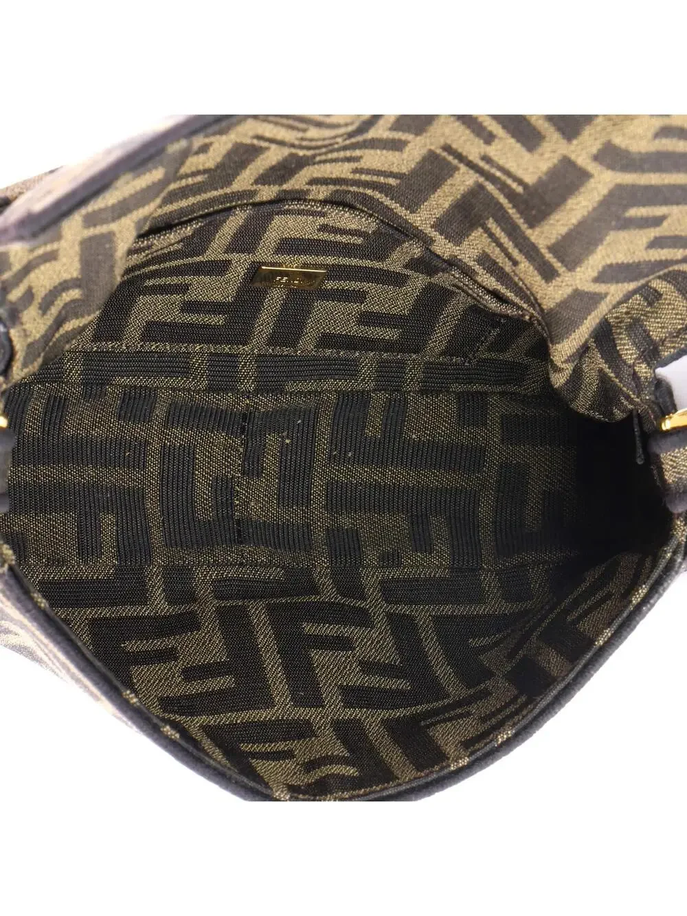 Fendi Baguette Nm Bag Zucca Canvas Mini #281289F23B - Picture 5 of 7